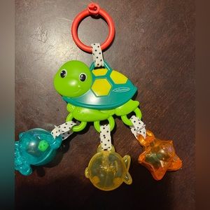 infantino turtle rattle